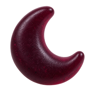 Blackberry crescent gummy