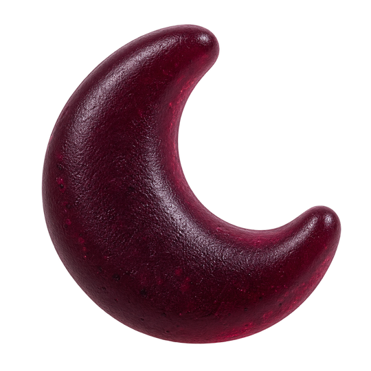 Blackberry crescent gummy